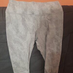 Athelta Gray Capri Leggings S